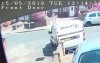 Smart van reverses into front wall.JPG