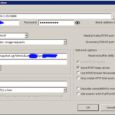 NVR settings in Blue Iris